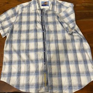 Robert Graham button up short sleeve shirt like now